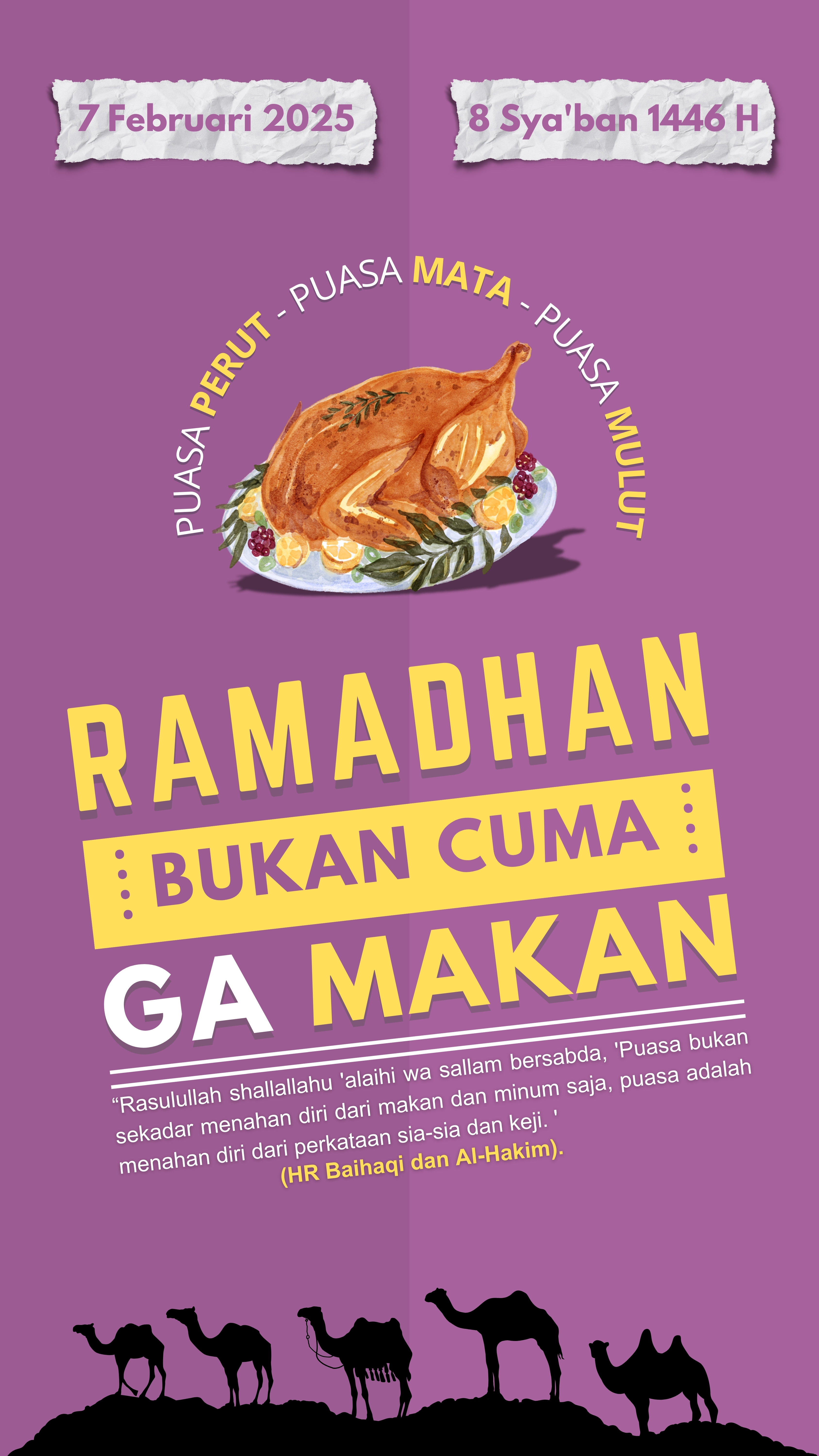 Desain poster Ramadhan santri PMMI