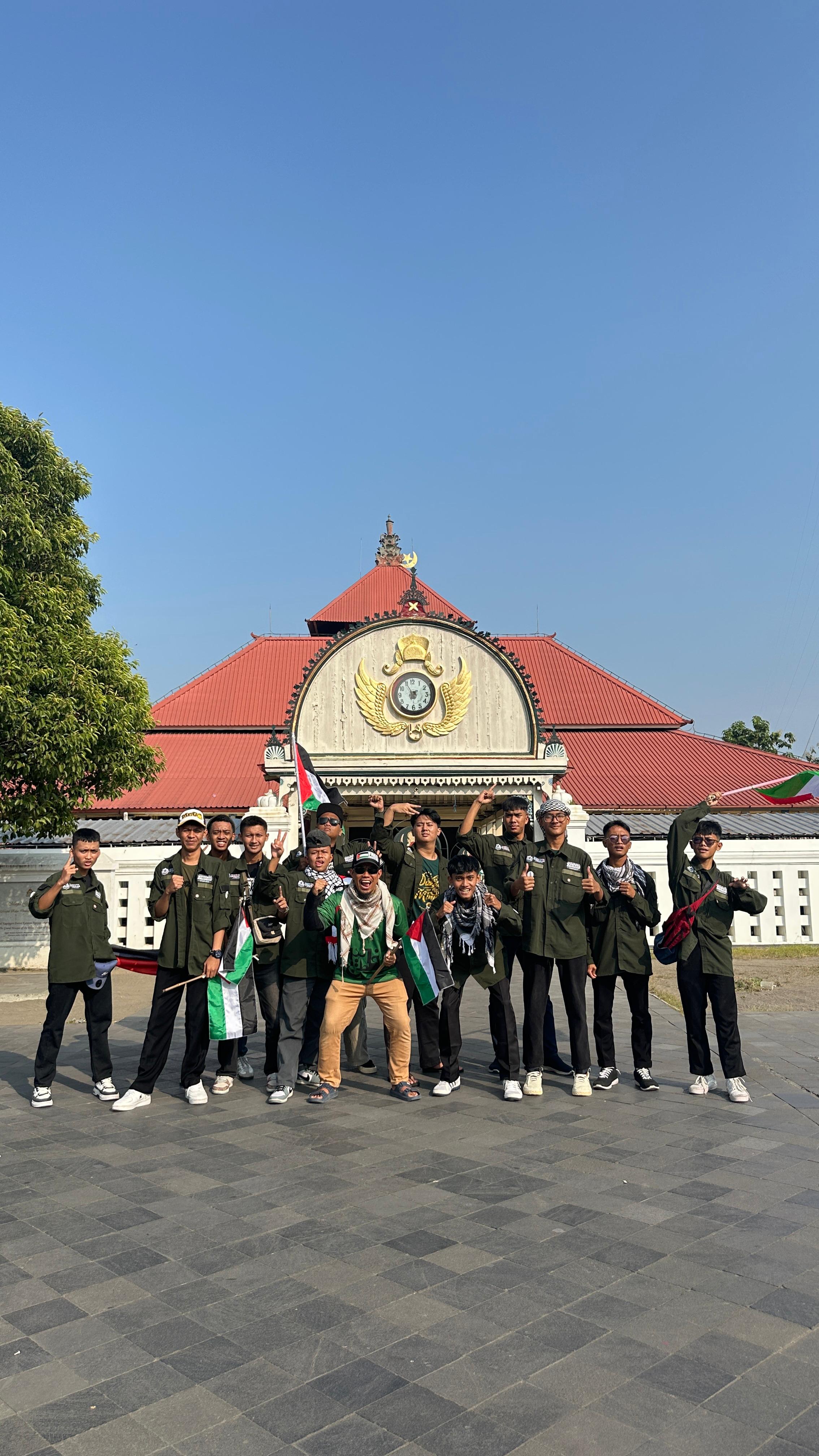 Santri PMMI dalam Aksi Bela Palestina